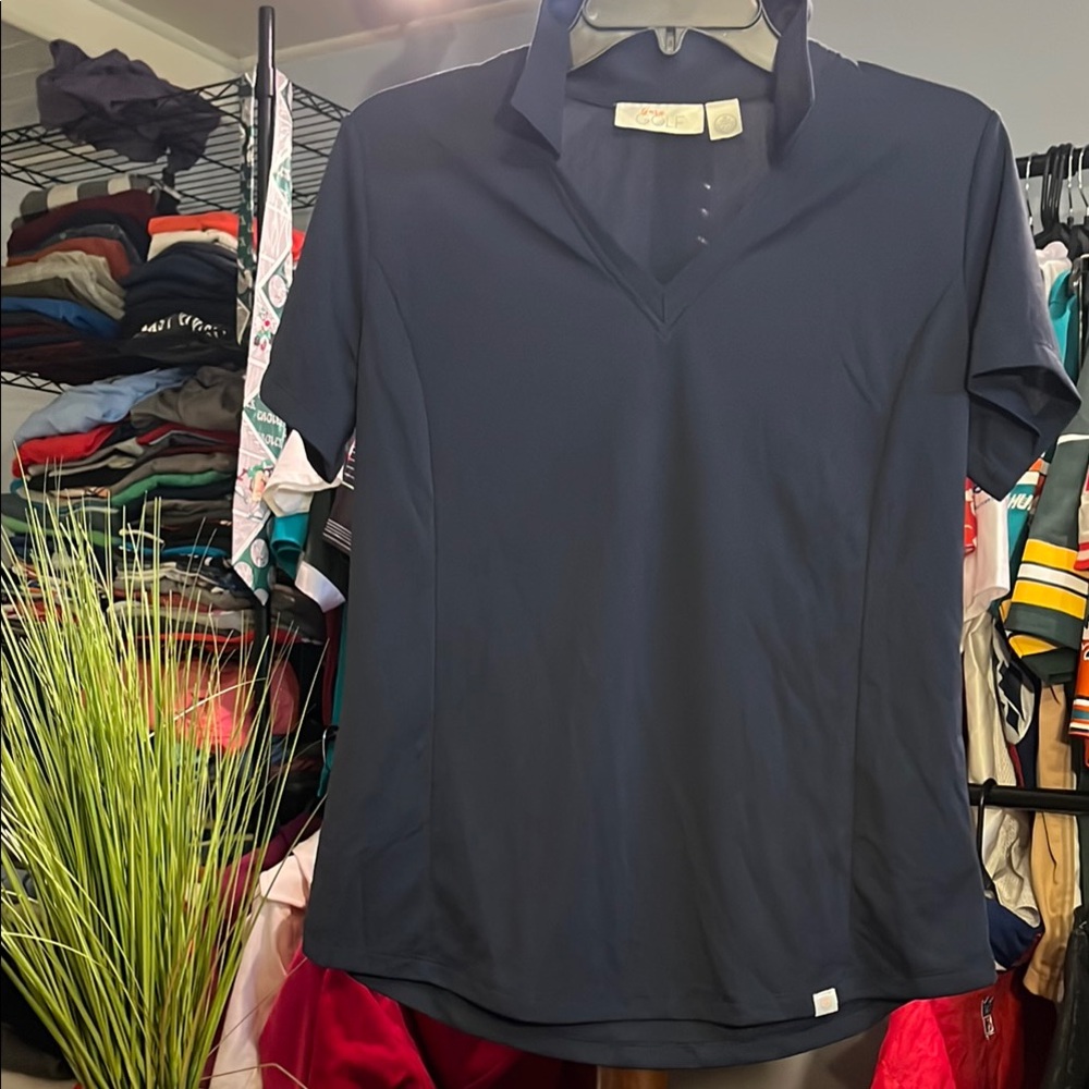 Women’s Navy Golf Polo